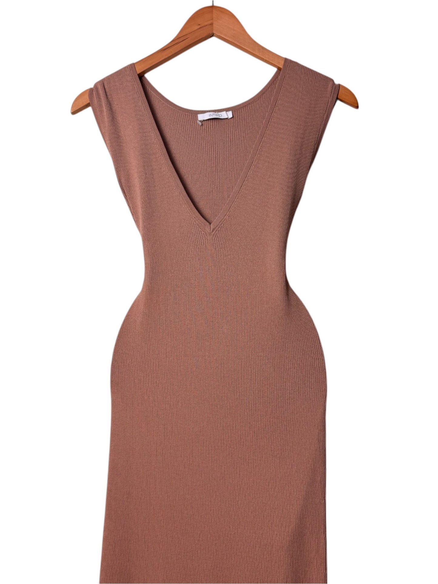 Sleeveless Knit Maxi Dress