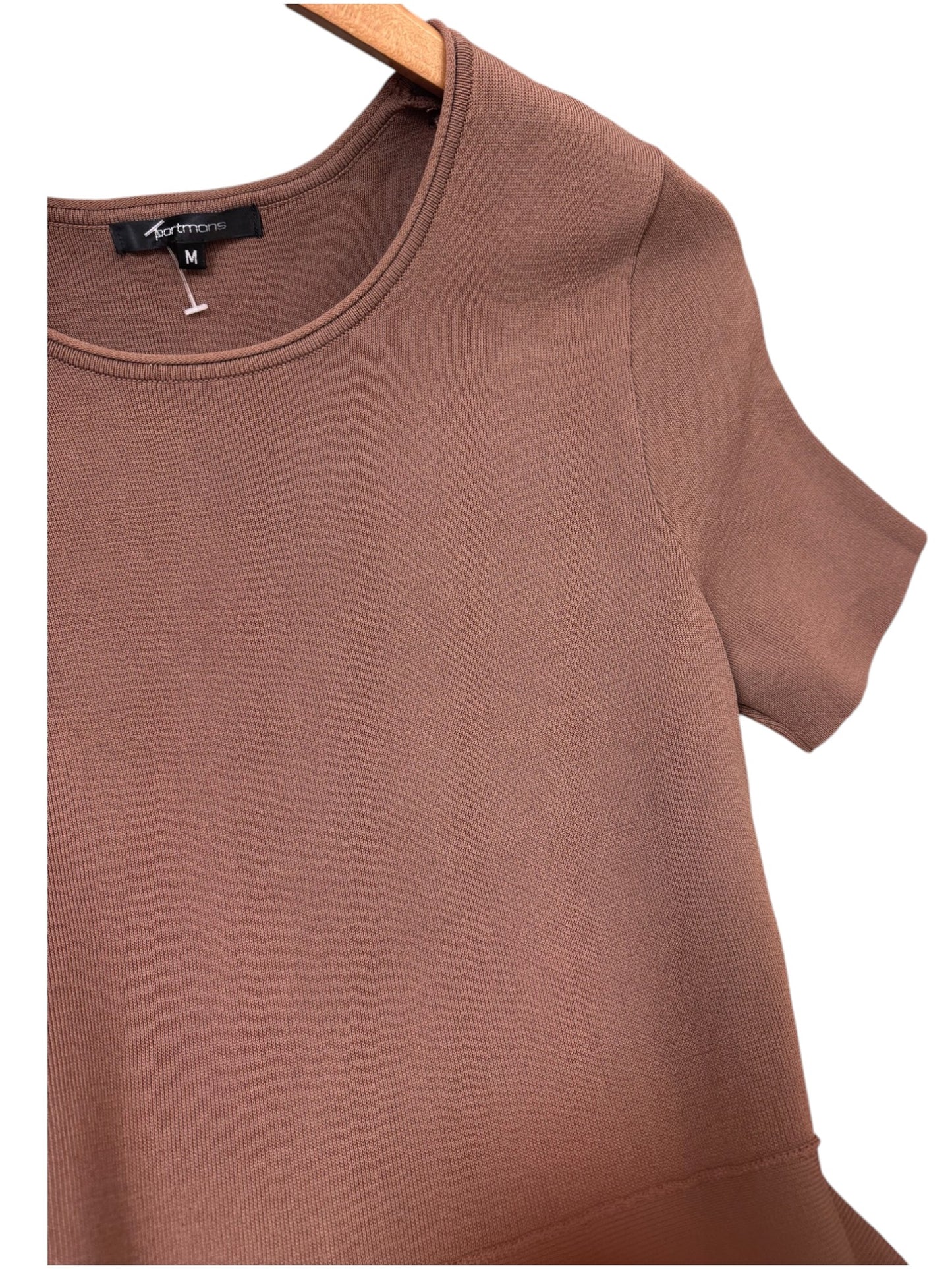 Crew Neck A-line Midi Dress