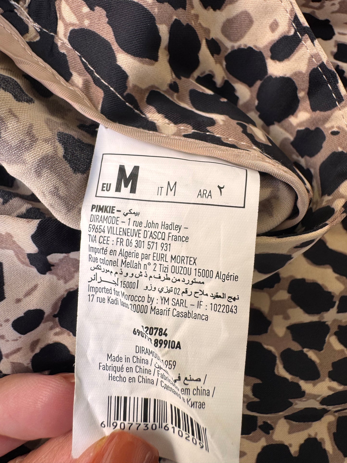 Pimkie Pleated Animal Print Midi Skirt – Effortless Chic