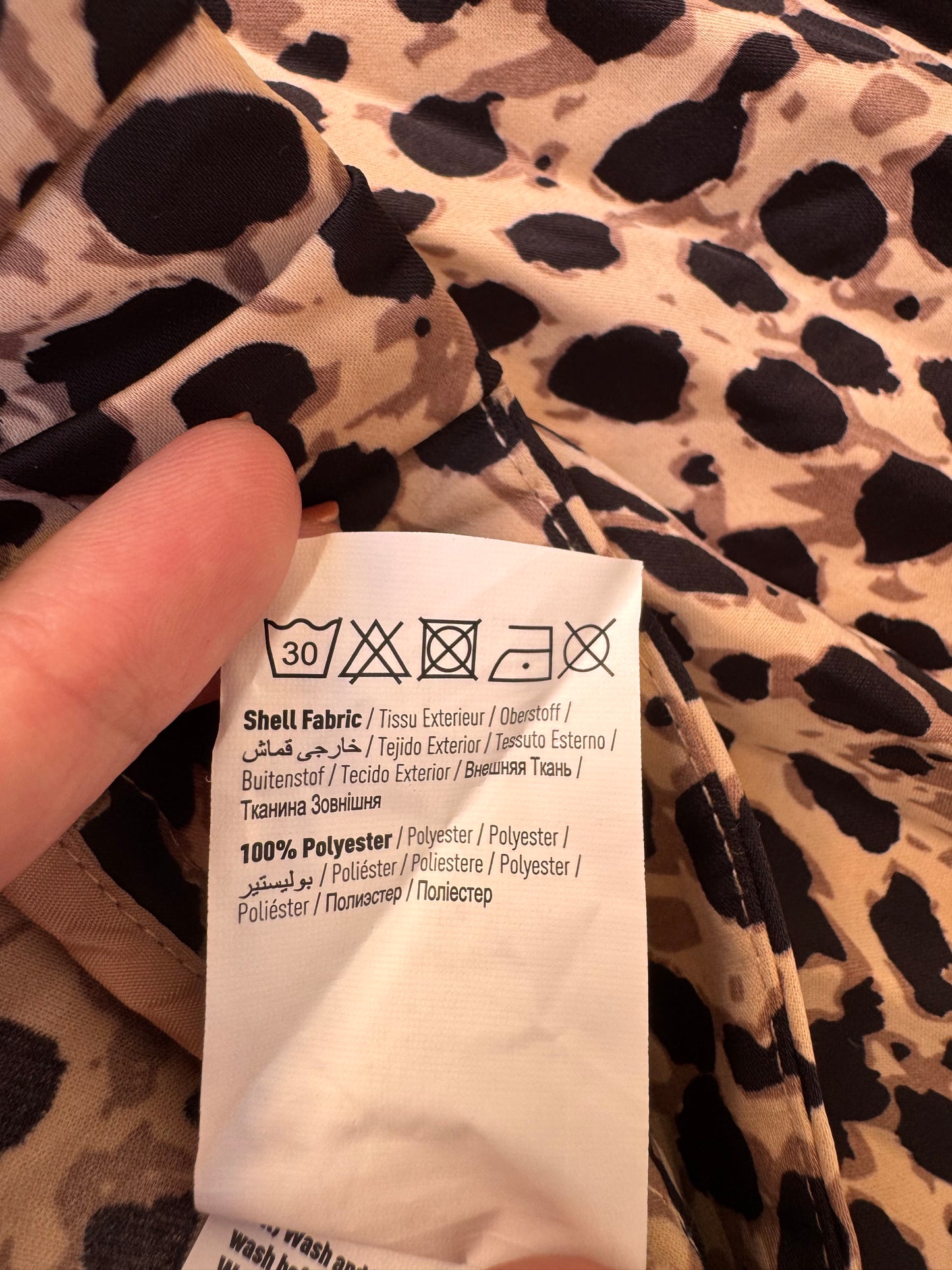 Pimkie Pleated Animal Print Midi Skirt – Effortless Chic