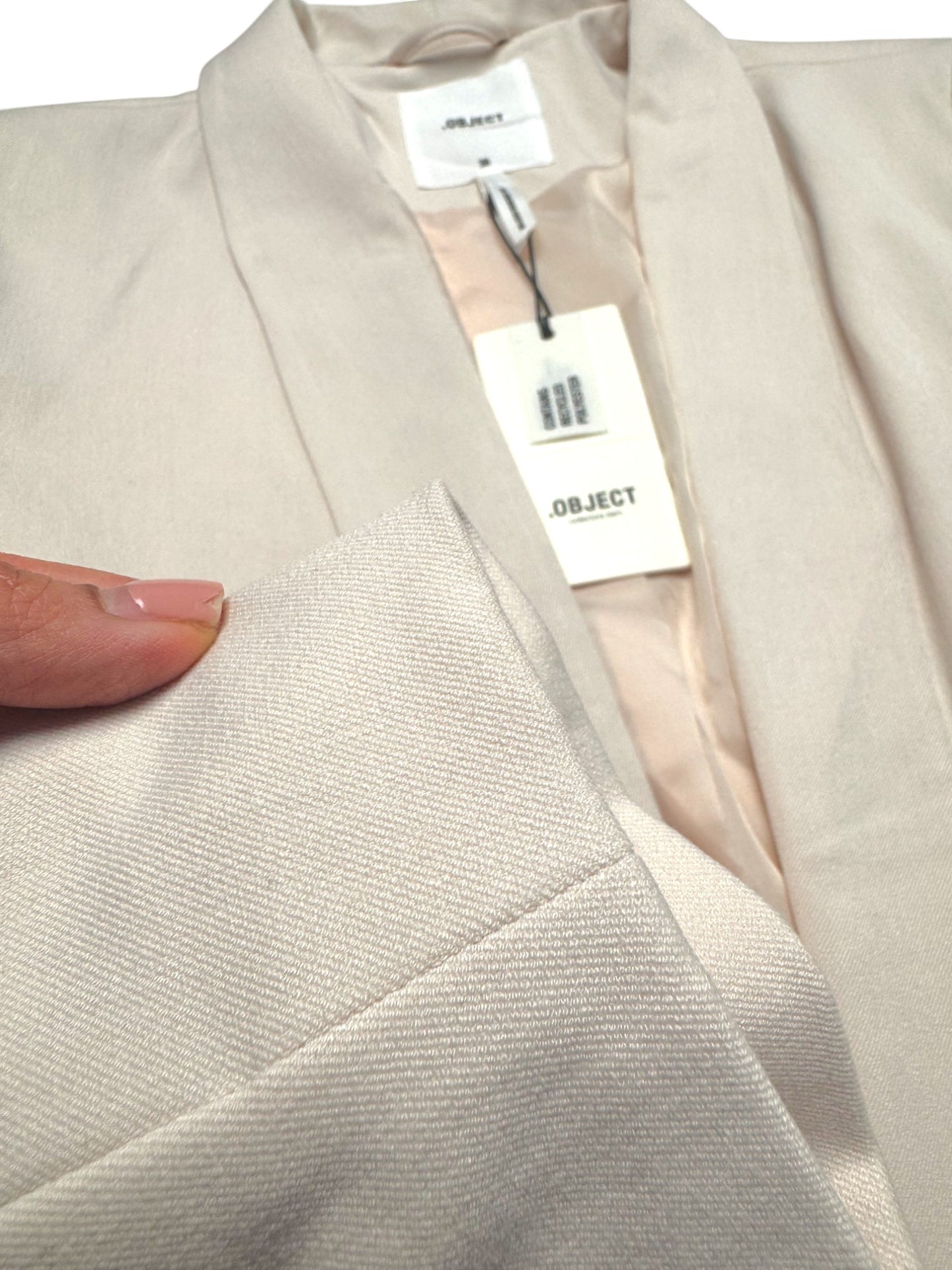 Object Sandshell Beige Office Blazer – Thrifted New with Tags