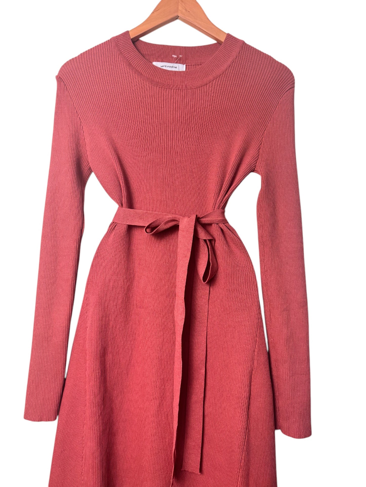 Whyte Valentine Knitted Maxi Dress