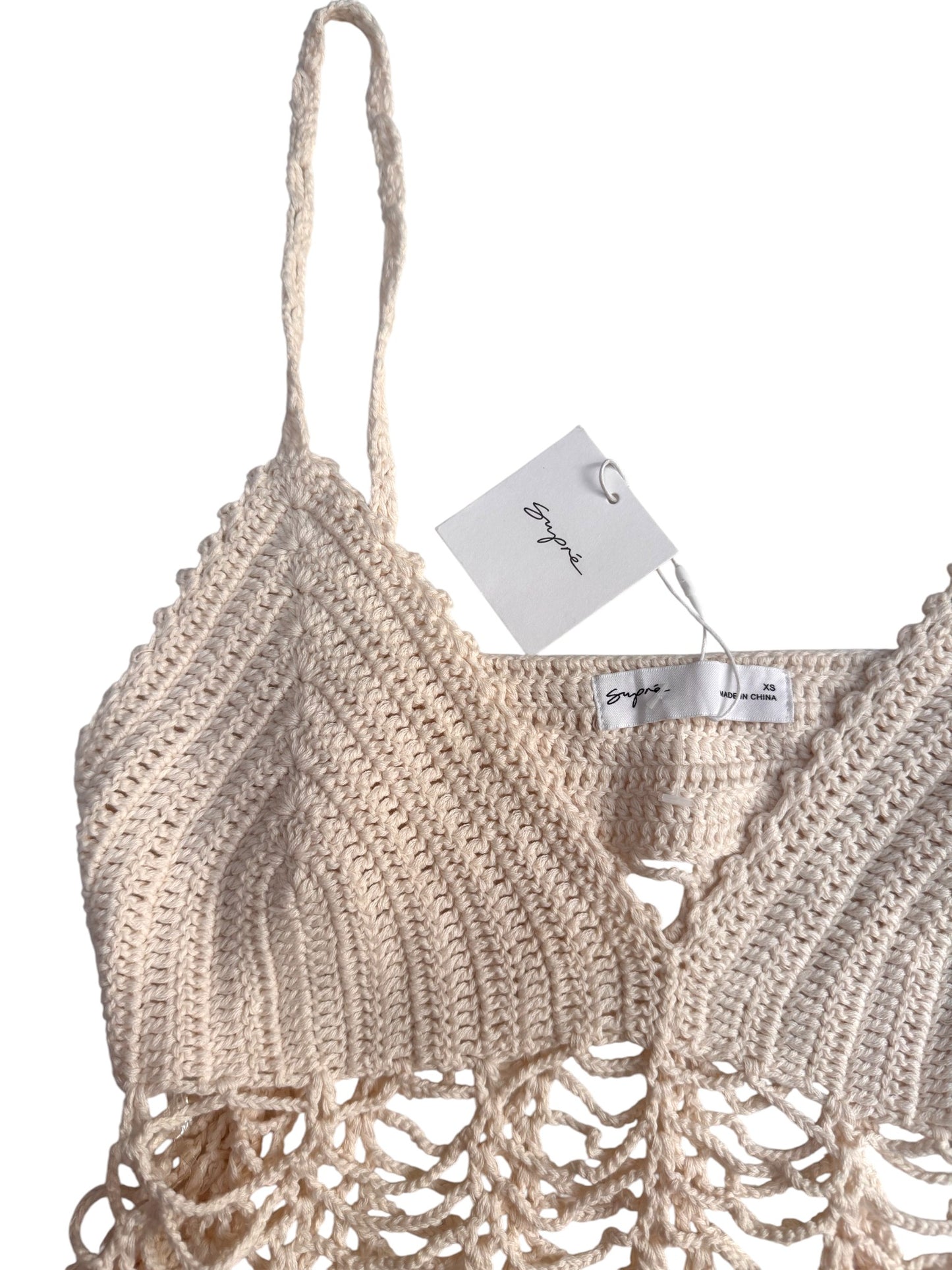 Havana Open Crochet Cami Top | Boho Summer Tank