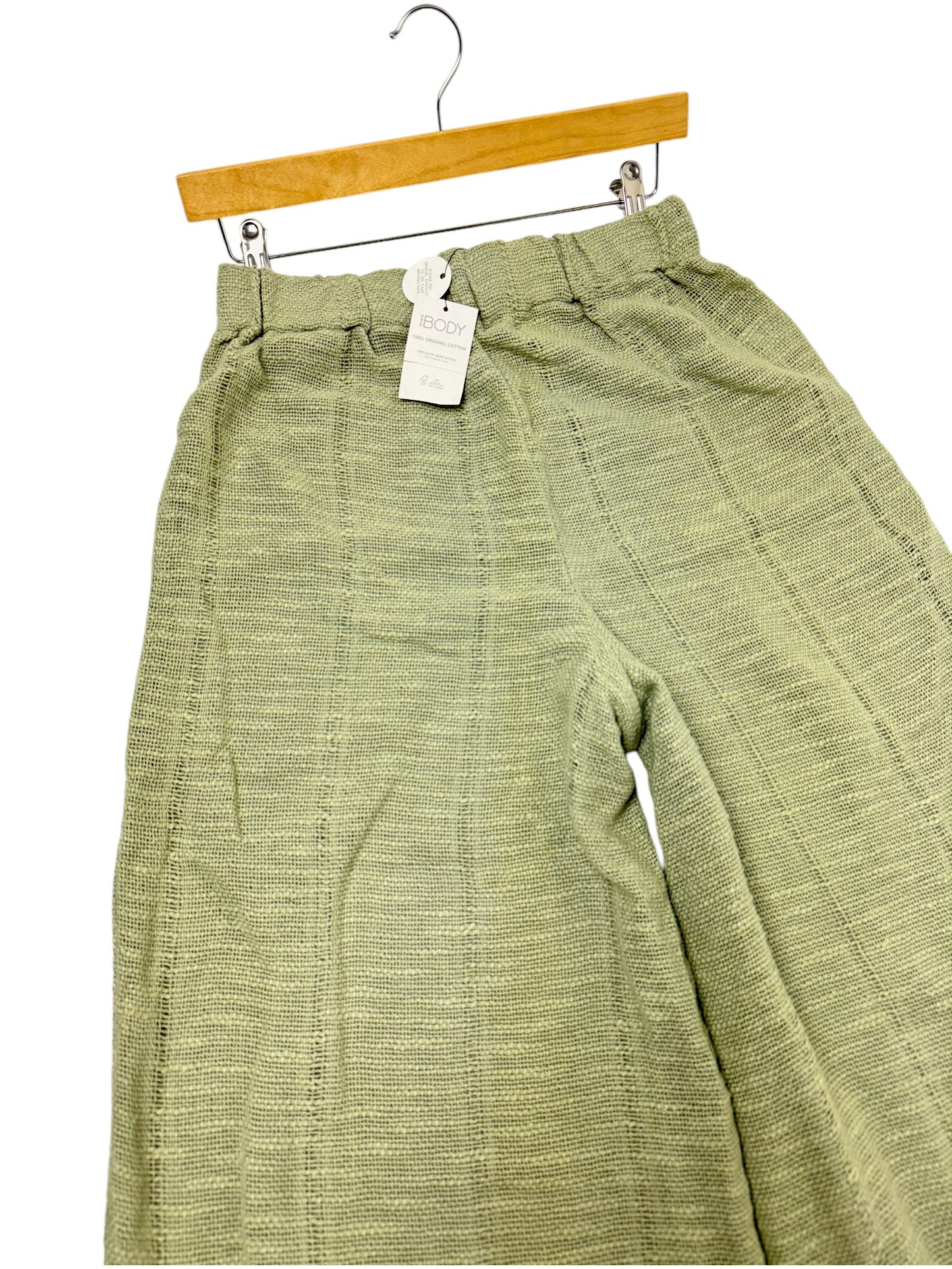 Cotton On Organic Cotton Linen Woven Beach Pants