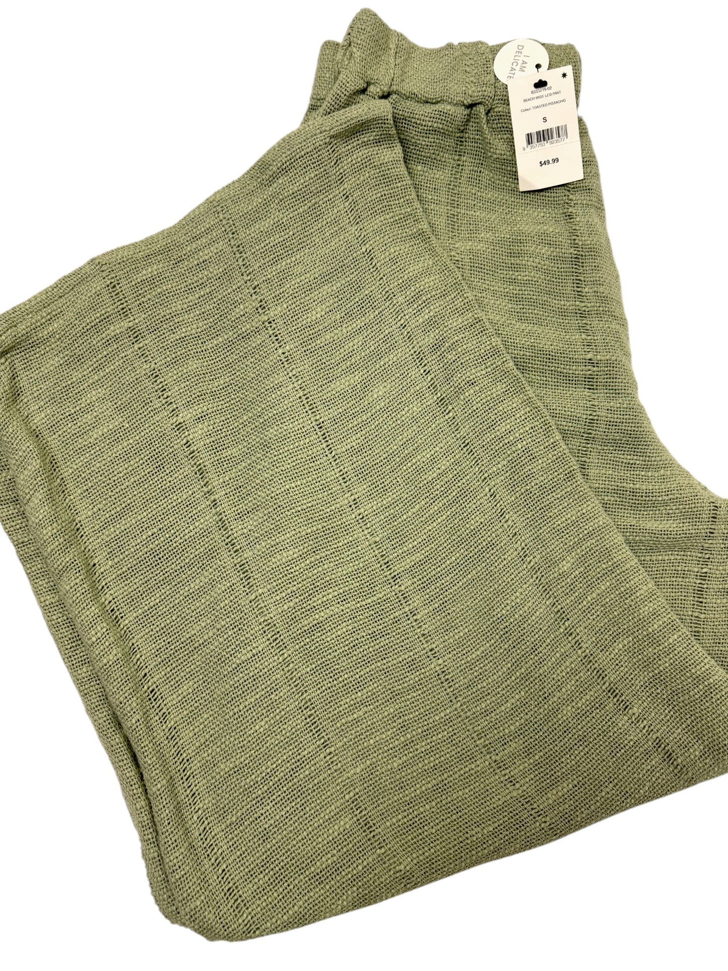 Cotton On Organic Cotton Linen Woven Beach Pants