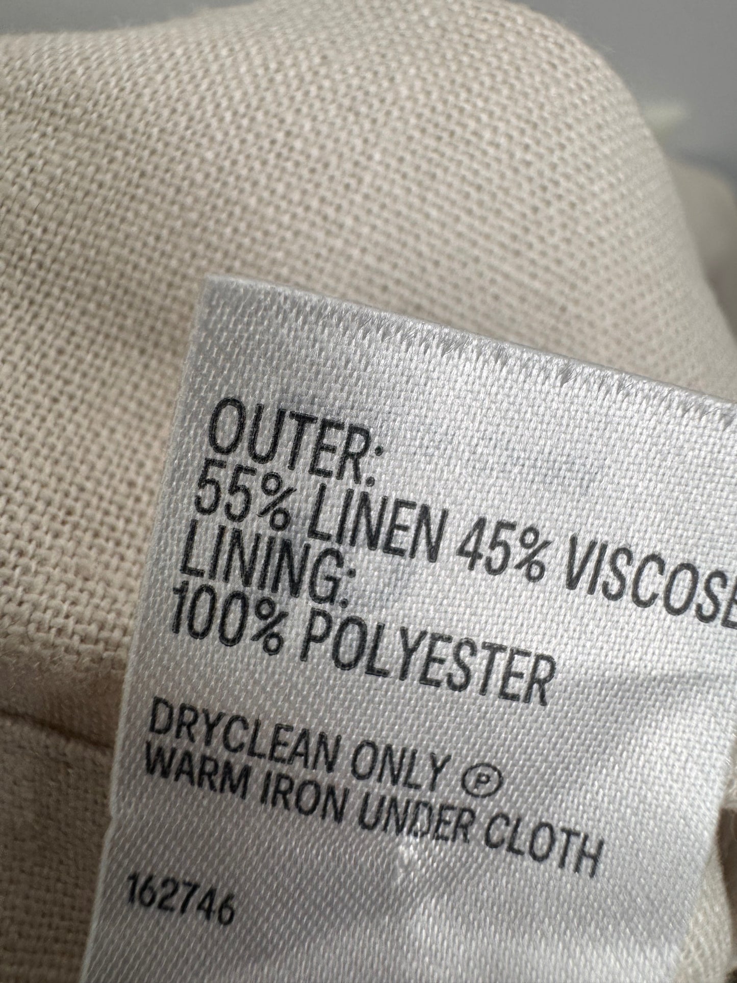 Anko Linen Blend Oversized Oat Blazer