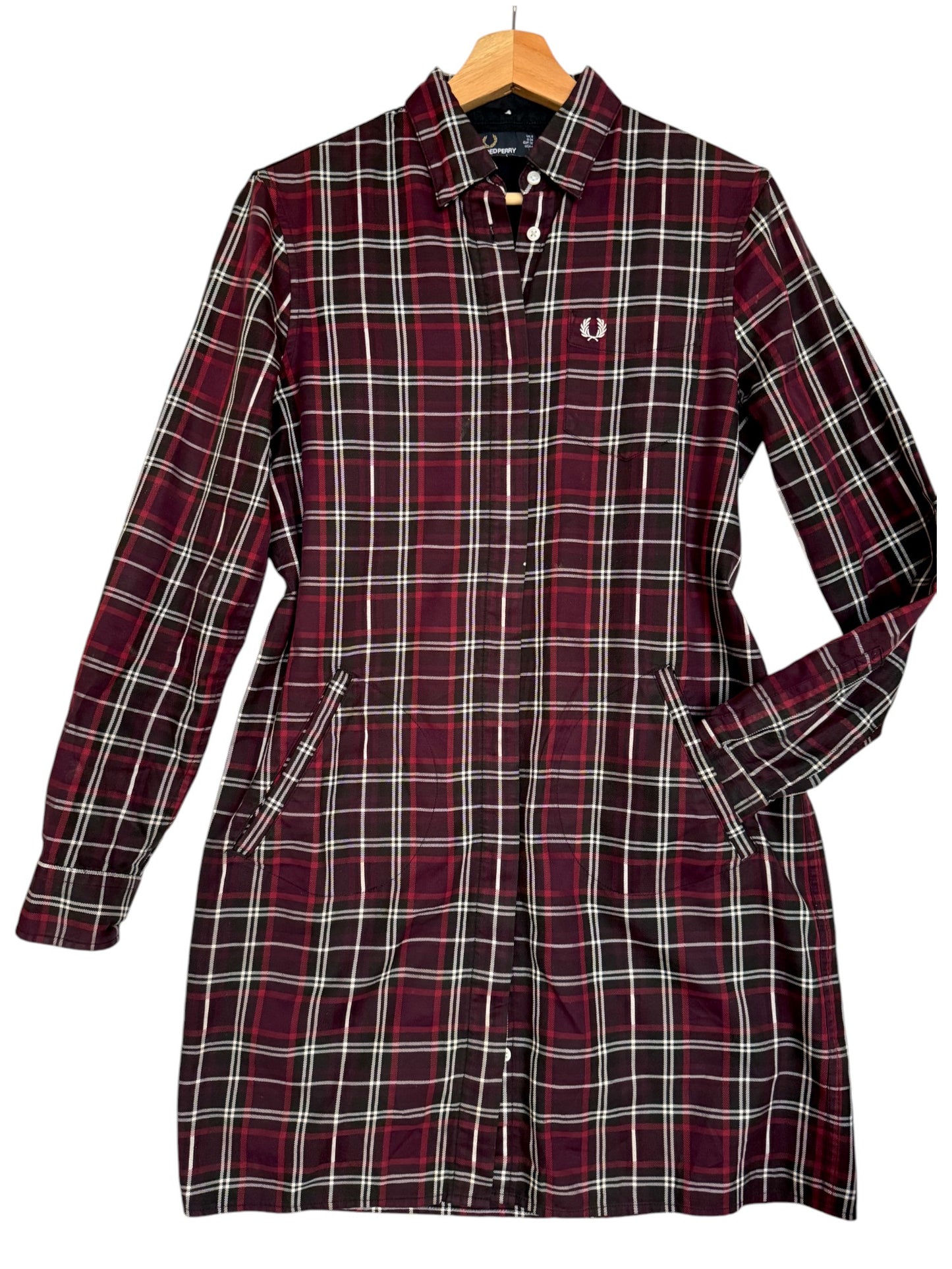 Fred Perry Tartan Checked Dress Shirt – Streetwear Cool with a Retro Edge