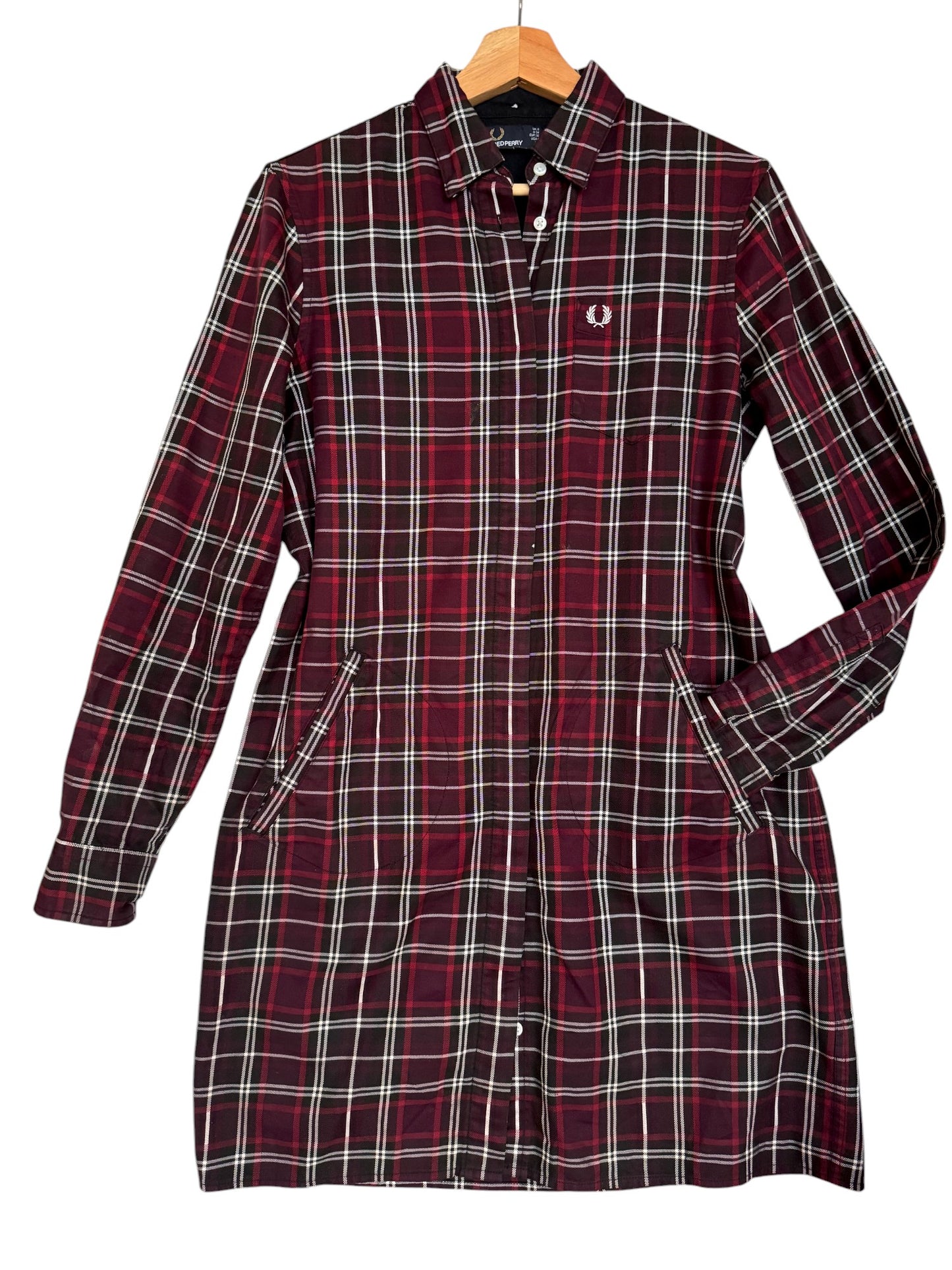 Fred Perry Tartan Checked Dress Shirt – Streetwear Cool with a Retro Edge