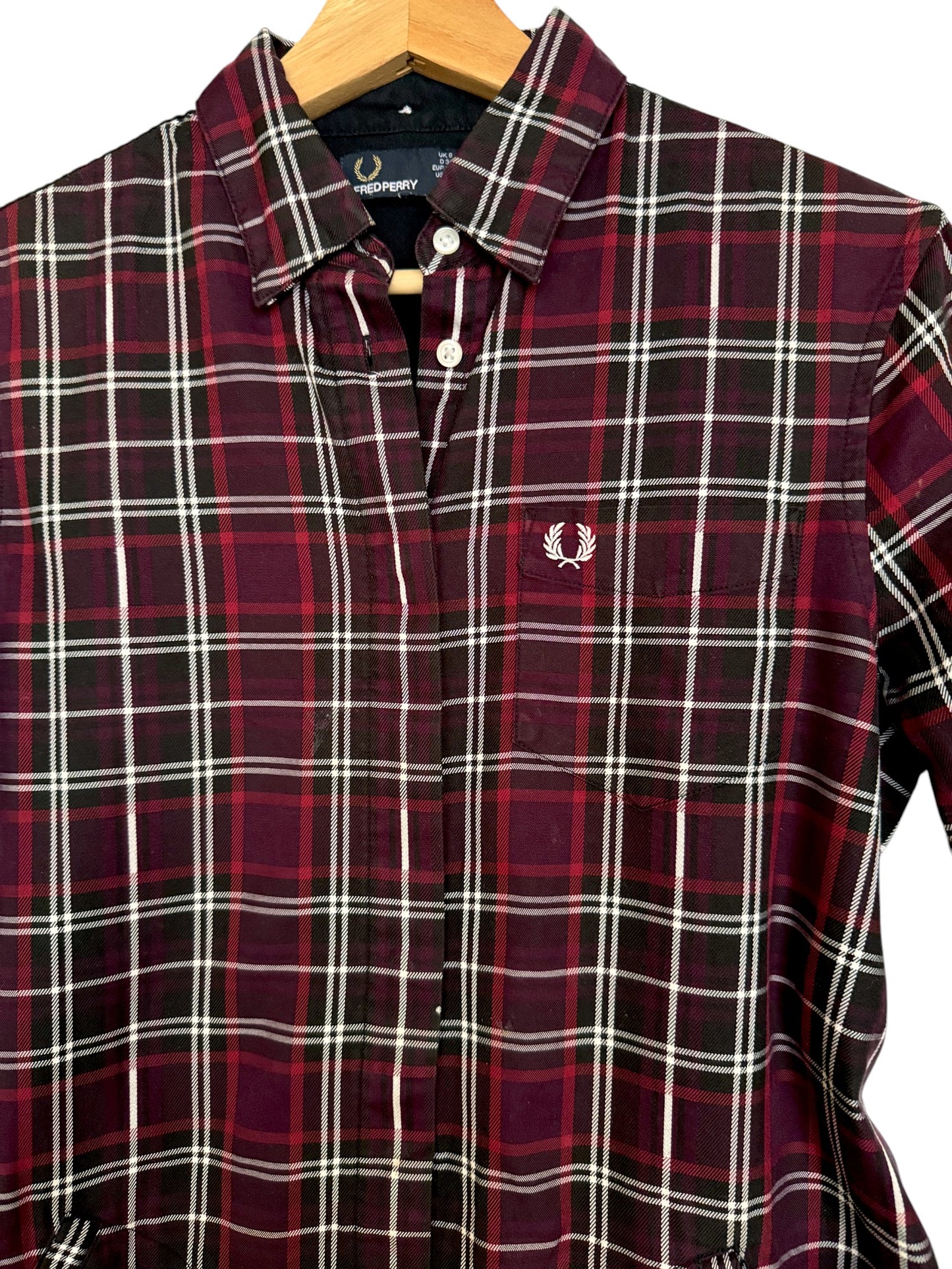 Fred Perry Tartan Checked Dress Shirt – Streetwear Cool with a Retro Edge