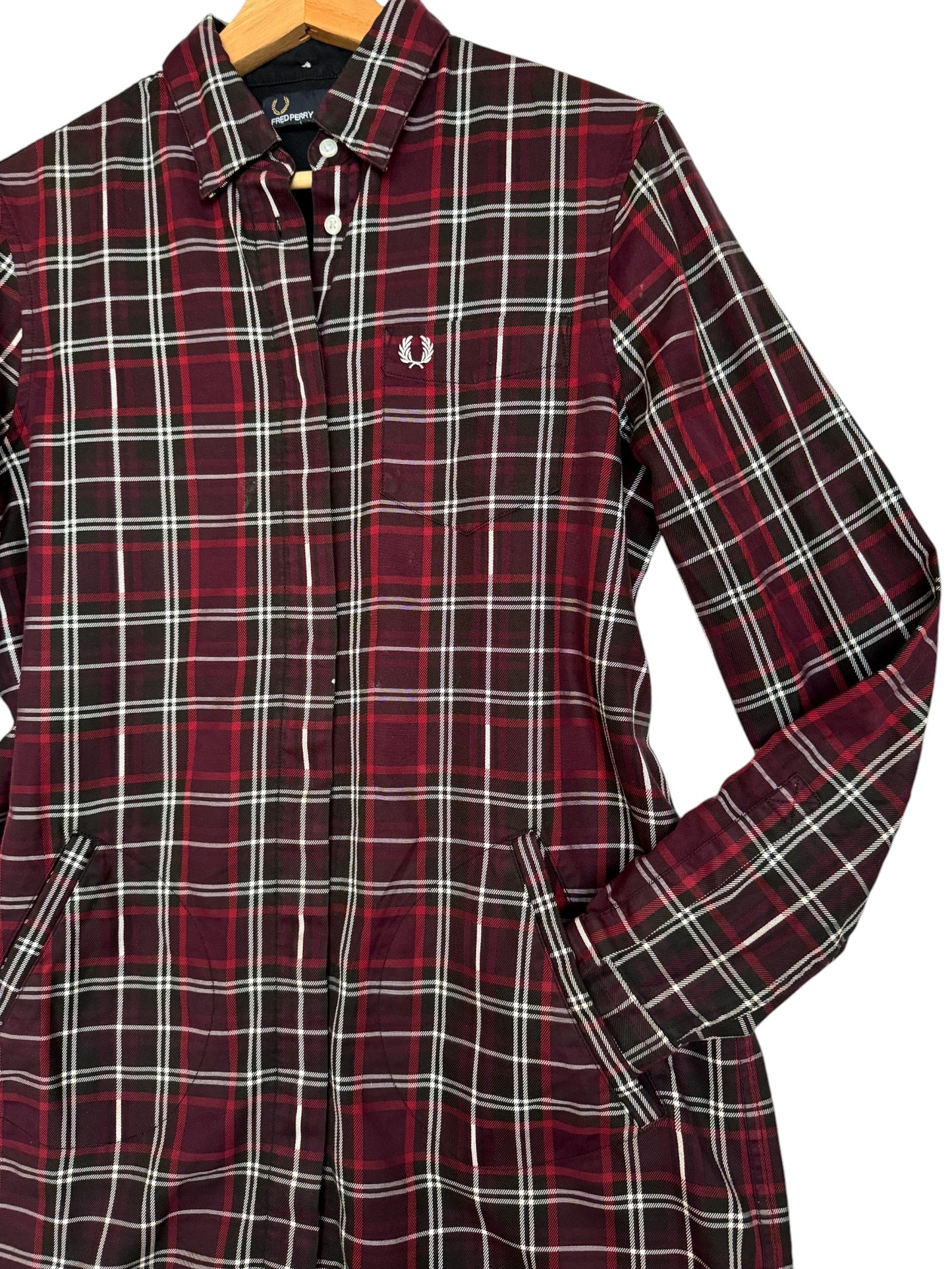Fred Perry Tartan Checked Dress Shirt – Streetwear Cool with a Retro Edge