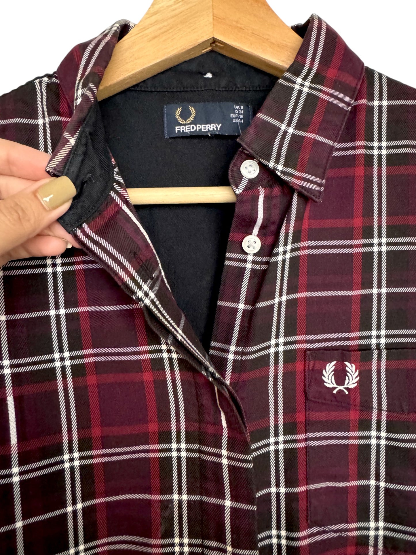 Fred Perry Tartan Checked Dress Shirt – Streetwear Cool with a Retro Edge