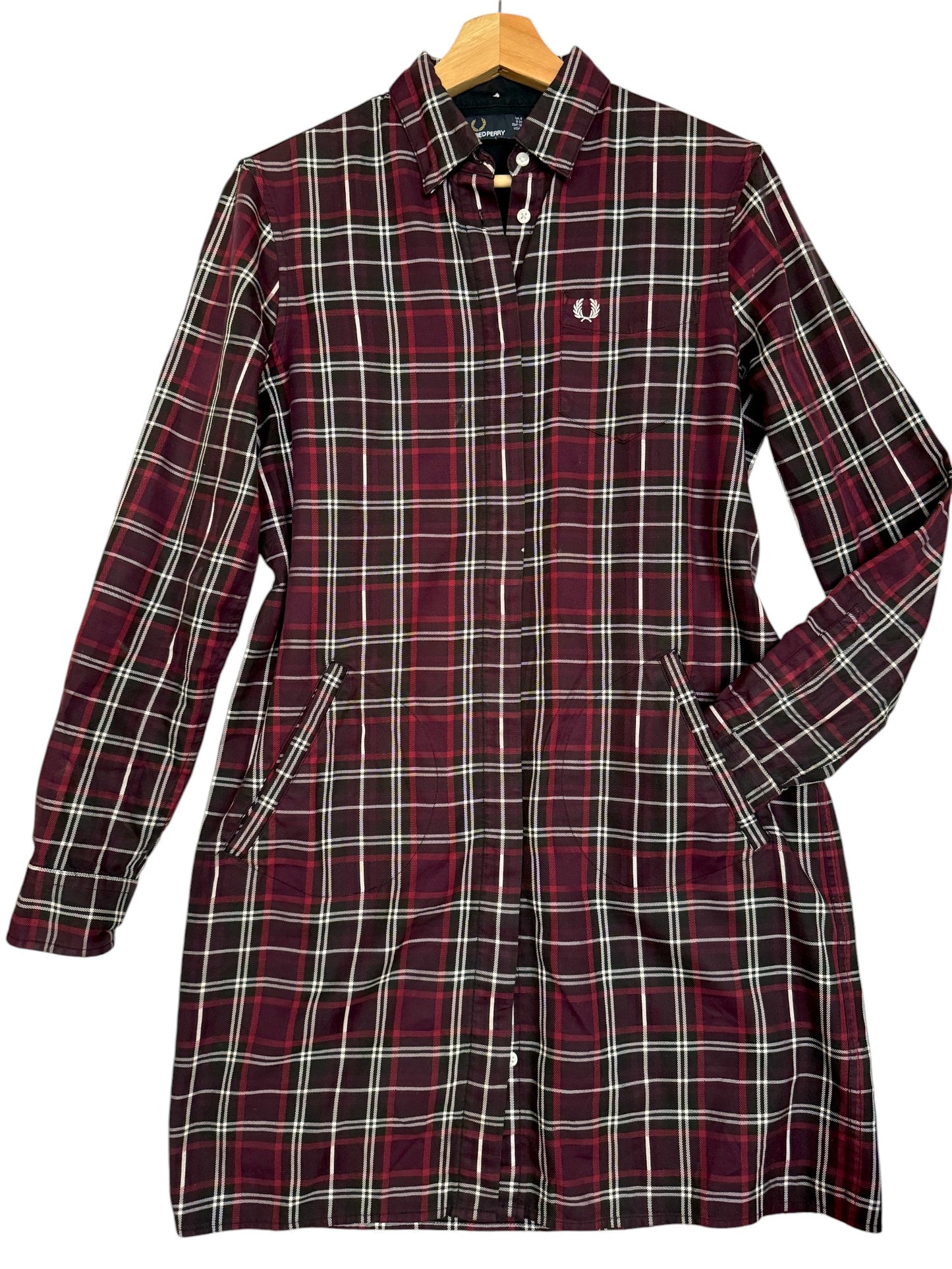 Fred Perry Tartan Checked Dress Shirt – Streetwear Cool with a Retro Edge