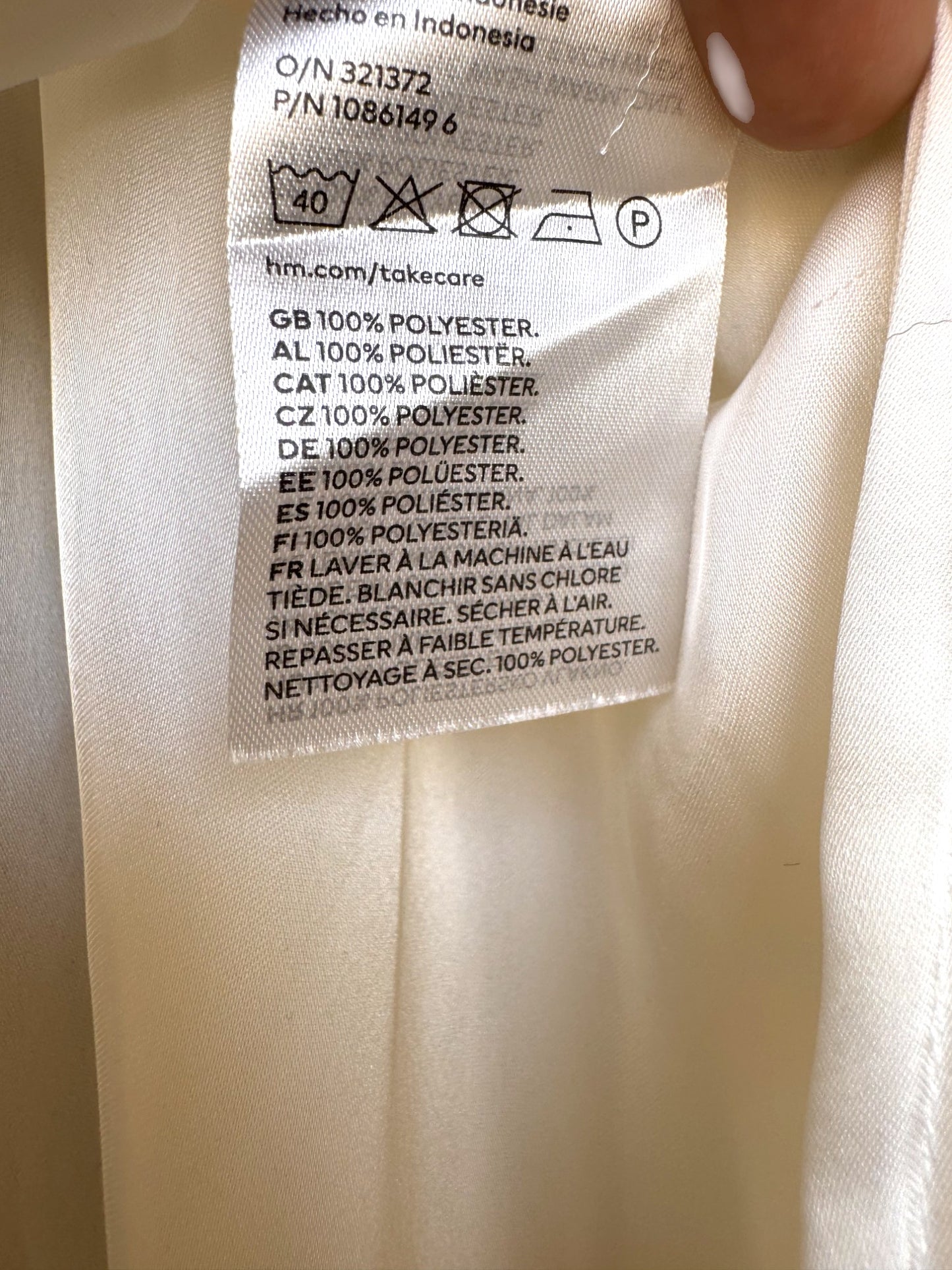 White Satin Mandarin Collar Shirt – Soft & Elegant