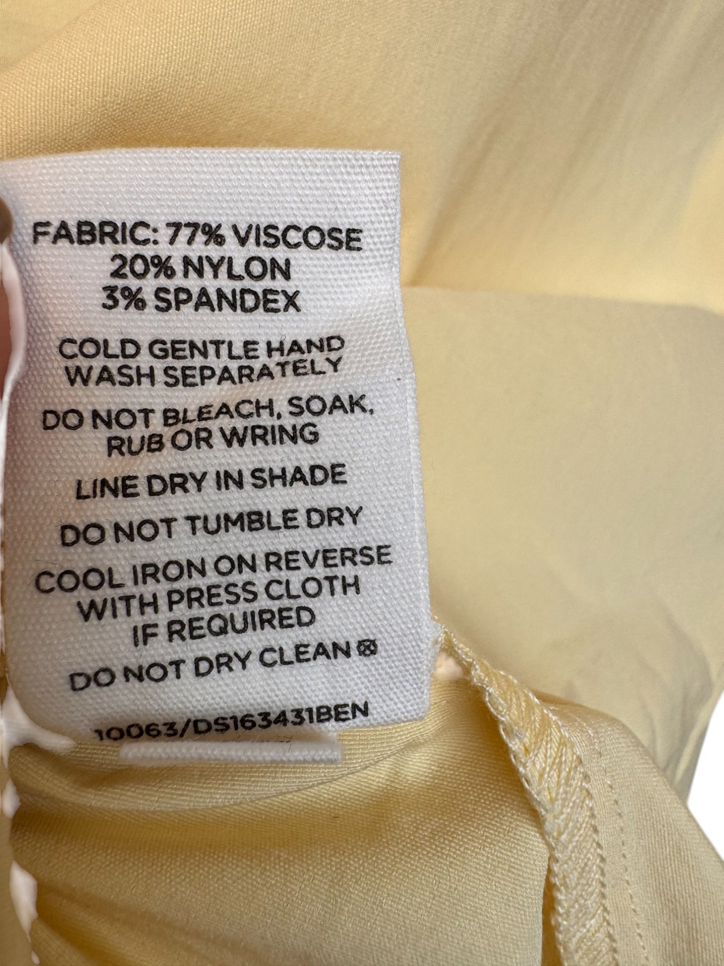 Glassons Butter Yellow Boat Neckline Bodycon Mini Dress