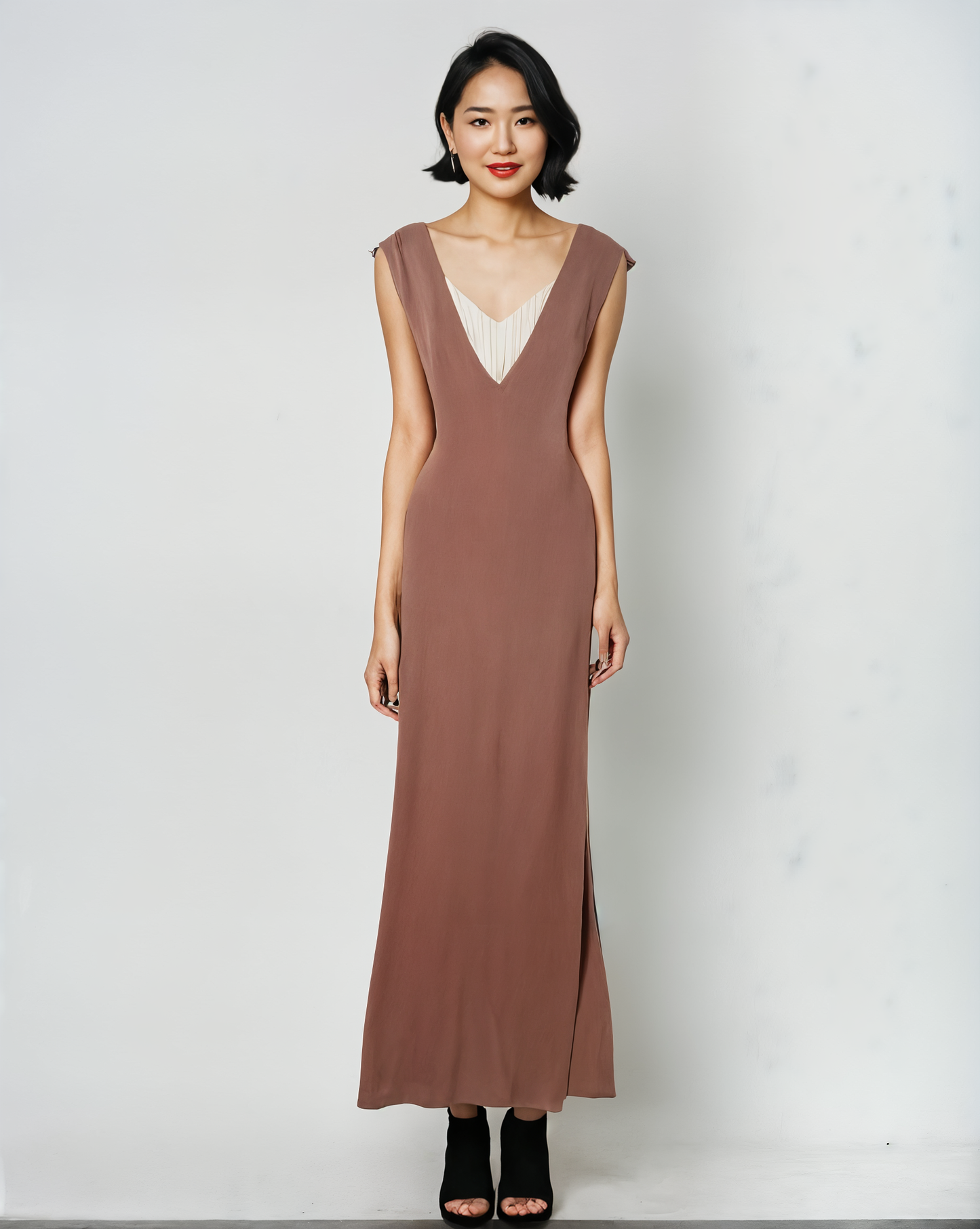 Sleeveless Knit Maxi Dress