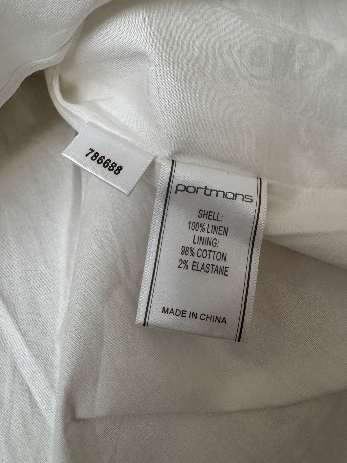 Portmans Luxe Linen Floral Flounce Dress – with Belt