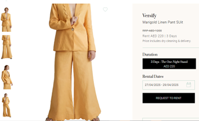 Versify Wide-Leg 100% Linen Scalloped Pants