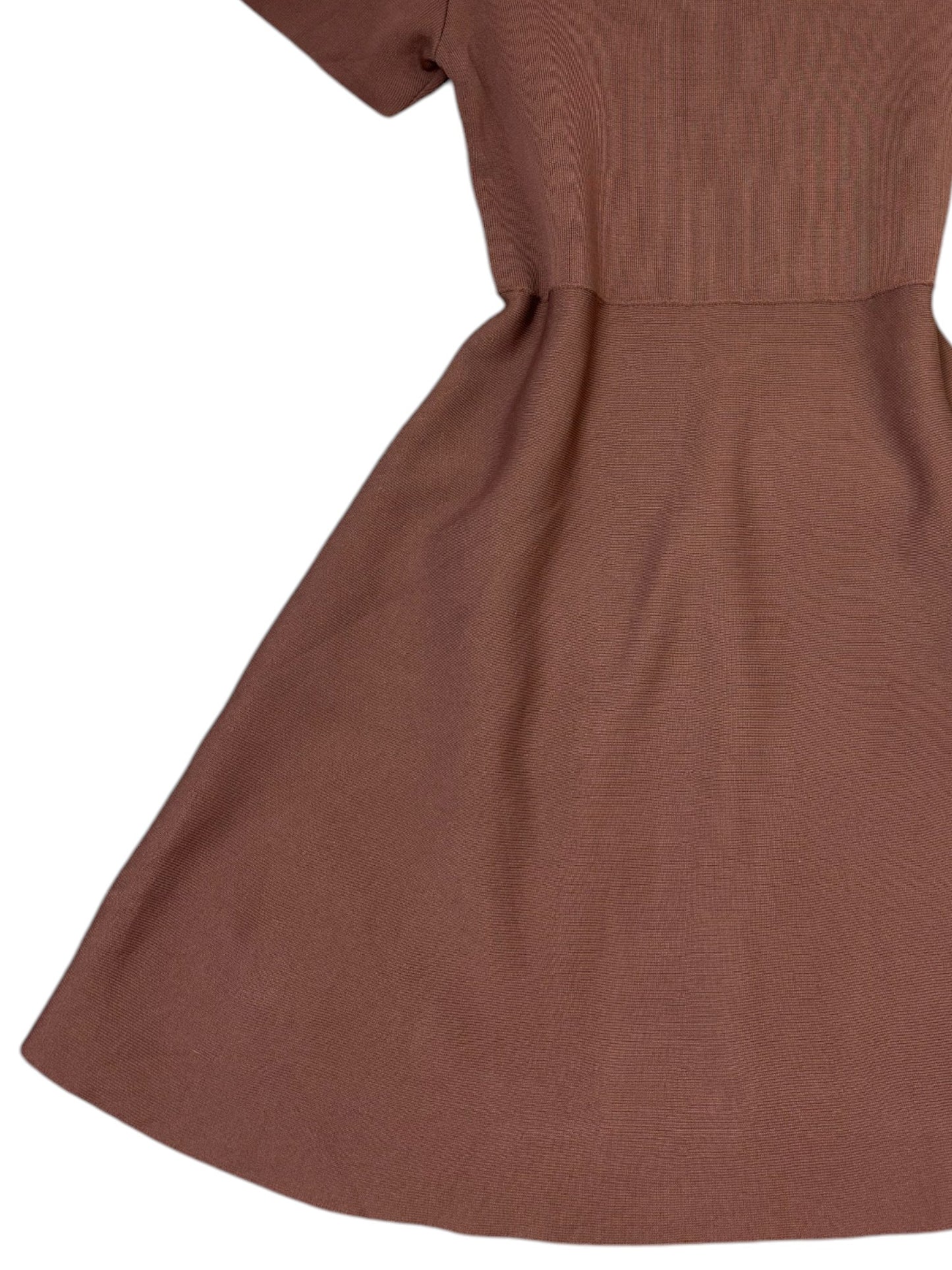 Crew Neck A-line Midi Dress