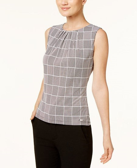 Calvin Klein Classic Sleeveless Office Top