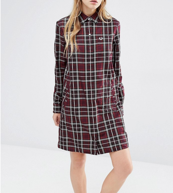 Fred Perry Tartan Checked Dress Shirt – Streetwear Cool with a Retro Edge