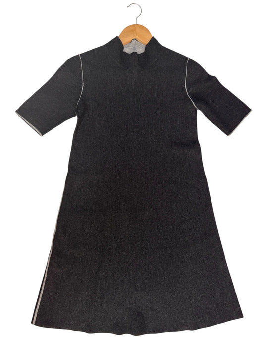 Marcs Grey Turtleneck Wool Blend Shift Dress – Size S
