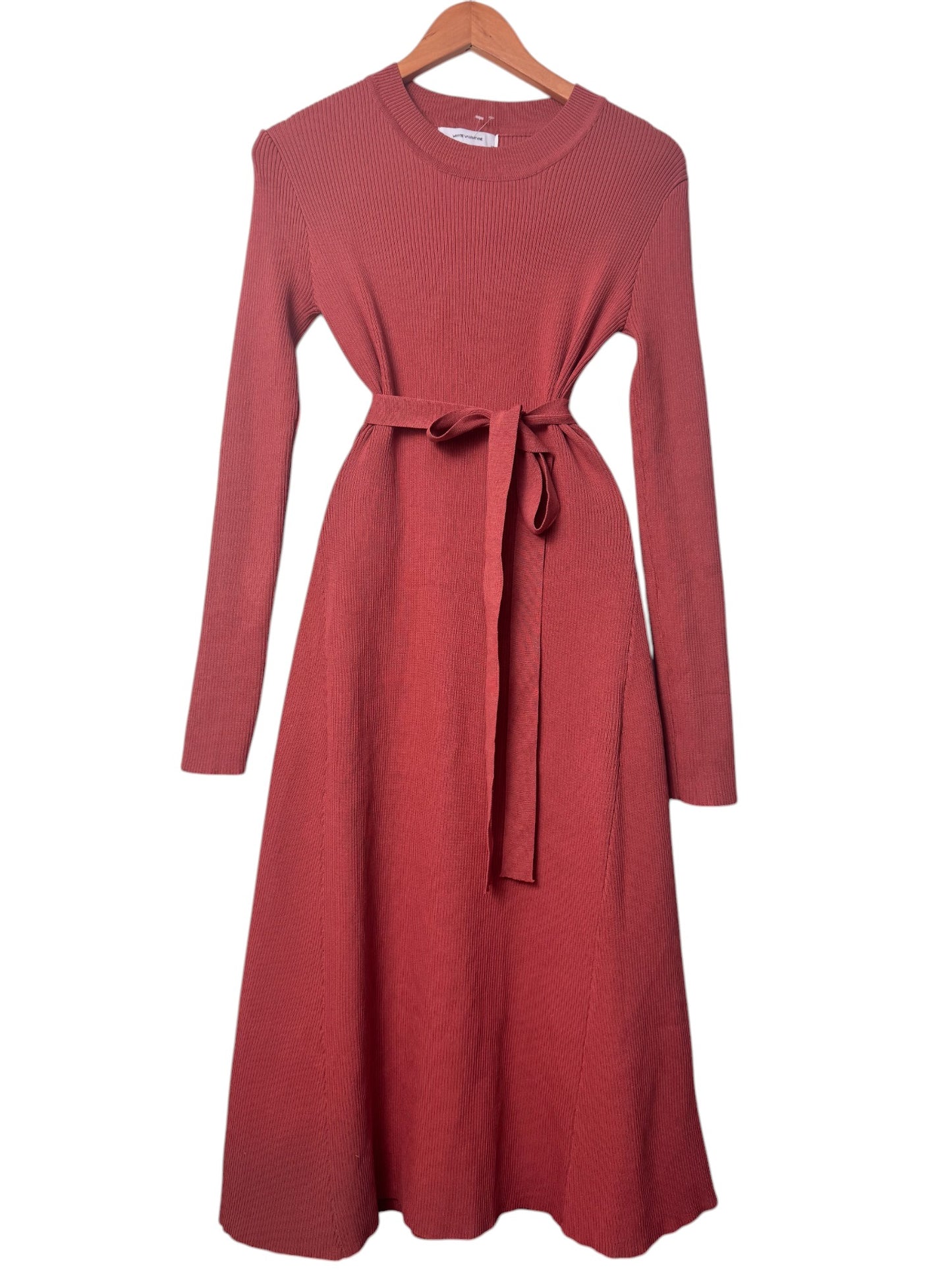 Whyte Valentine Knitted Maxi Dress