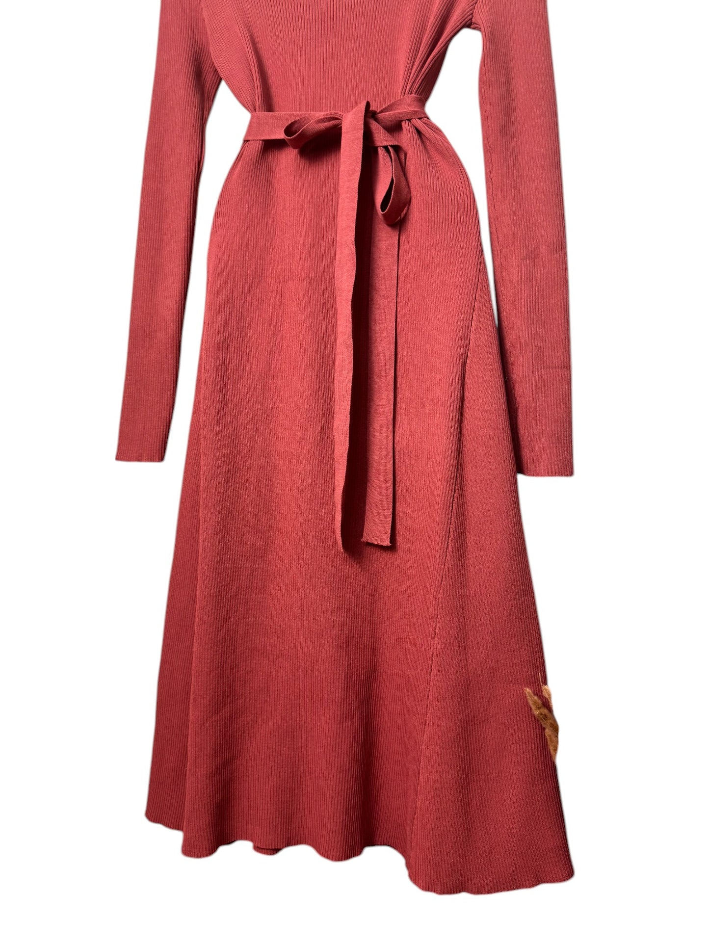 Whyte Valentine Knitted Maxi Dress