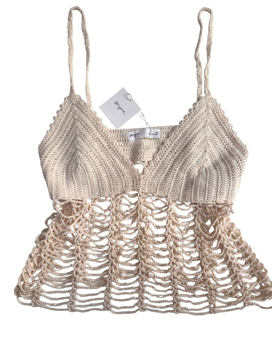 Havana Open Crochet Cami Top | Boho Summer Tank