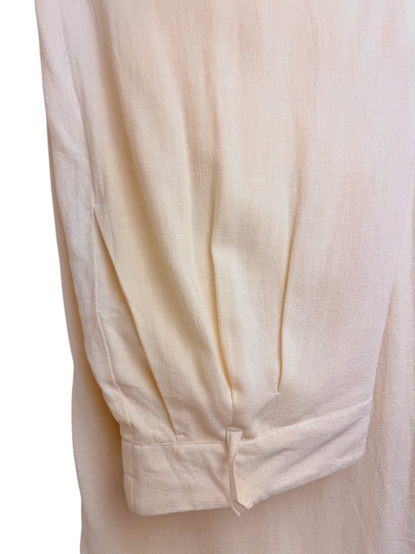 White Wide-Leg Beach Pants