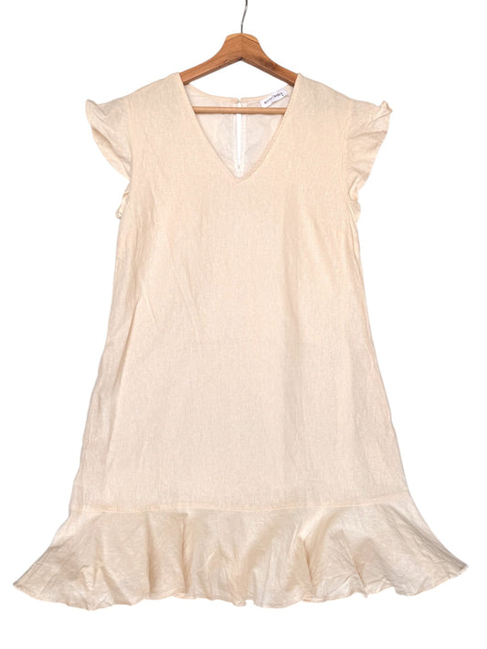 Betty Basics Cream White Linen Dress – Effortless Summer Chic