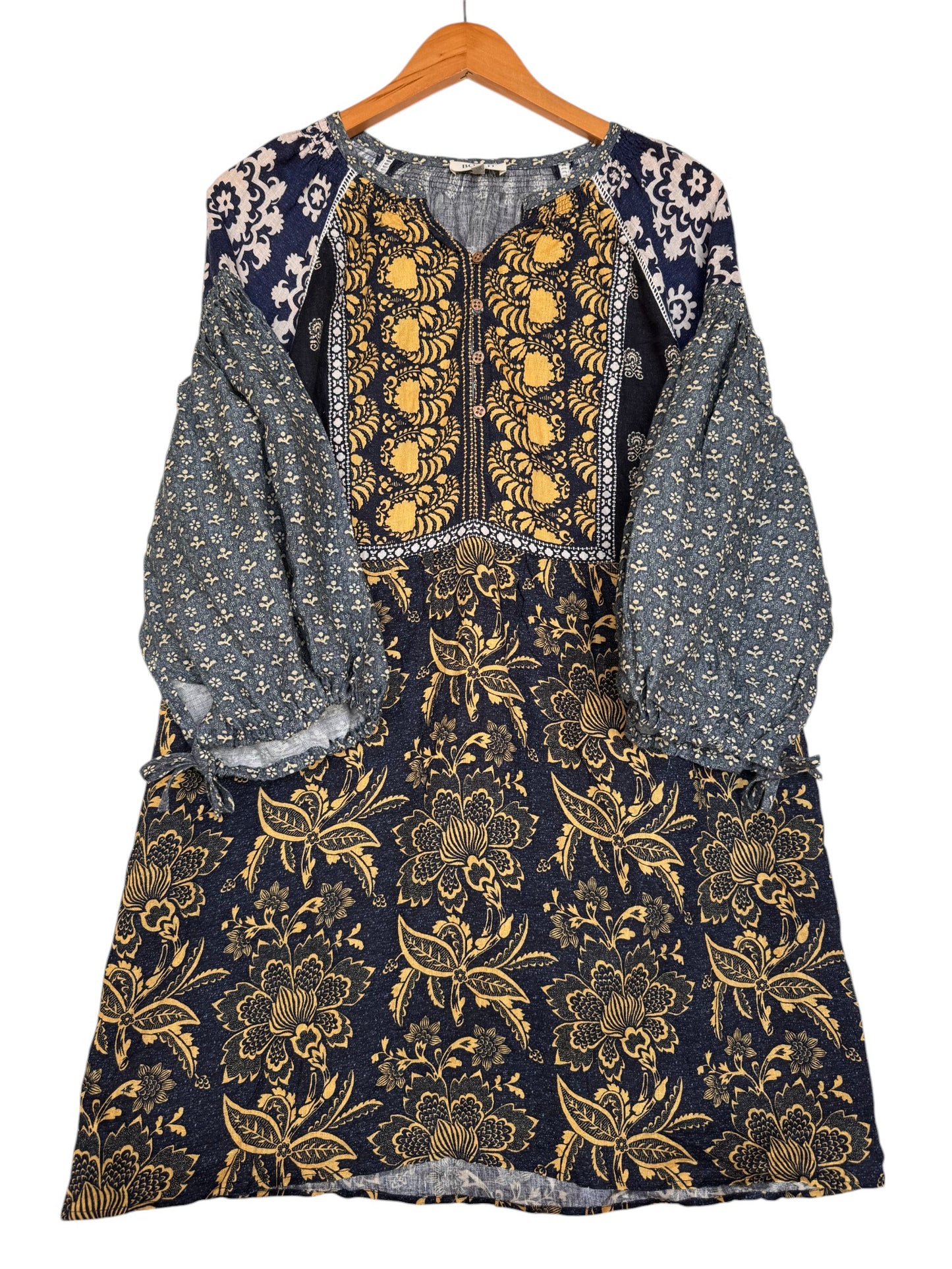 Boteh Florimonde Smock Dress – Timeless Boho Elegance
