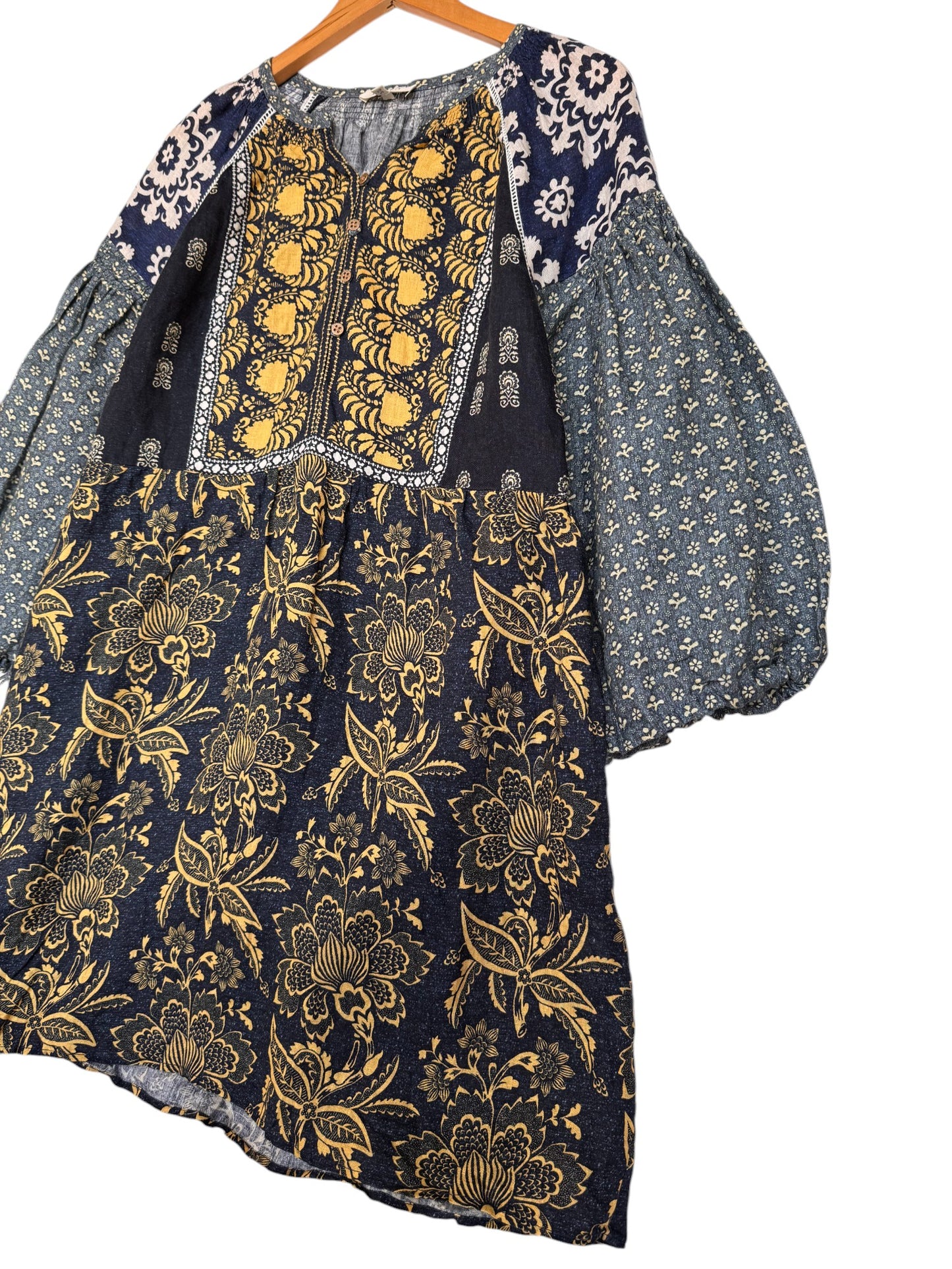 Boteh Florimonde Smock Dress – Timeless Boho Elegance