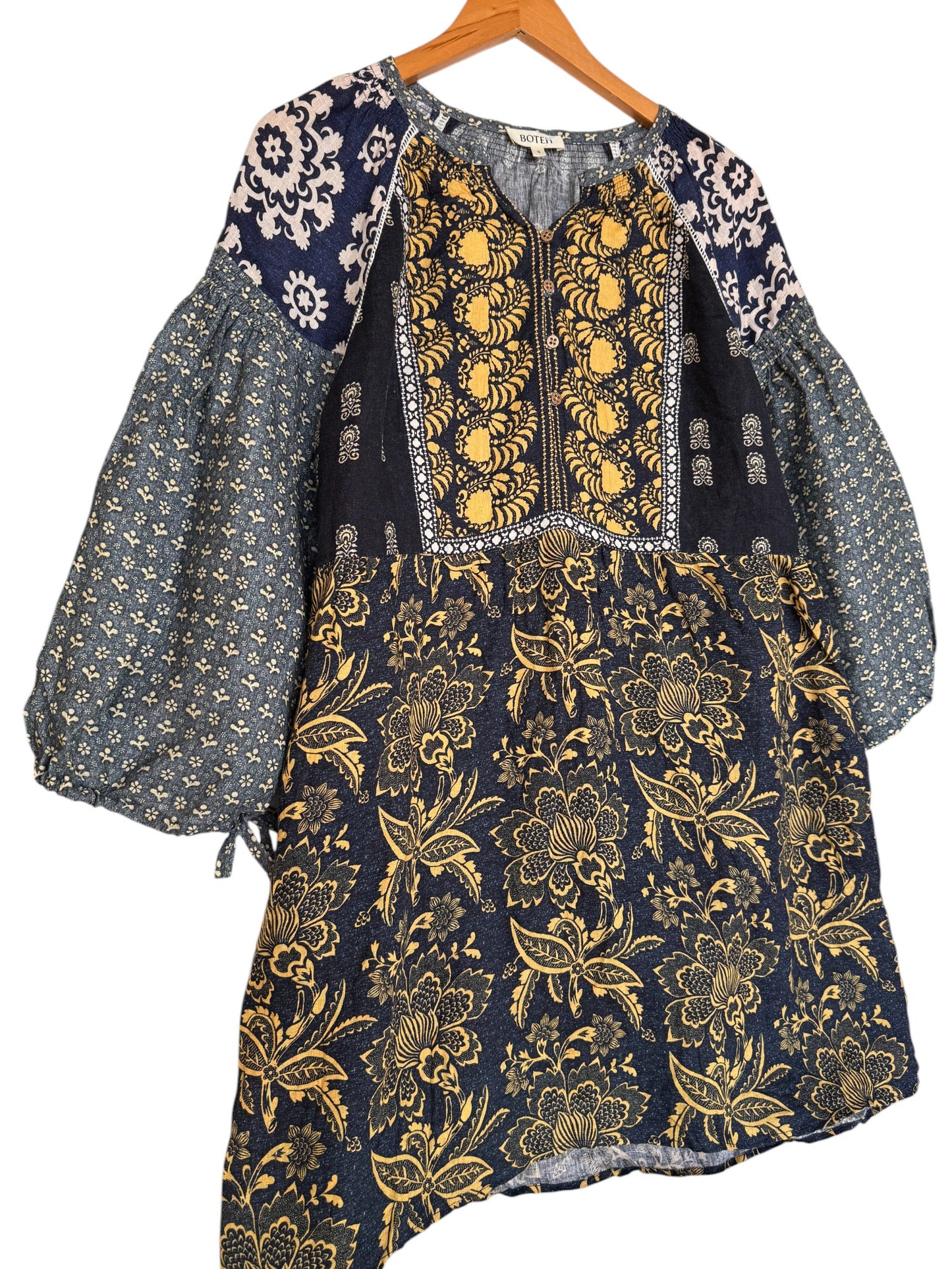 Boteh Florimonde Smock Dress – Timeless Boho Elegance