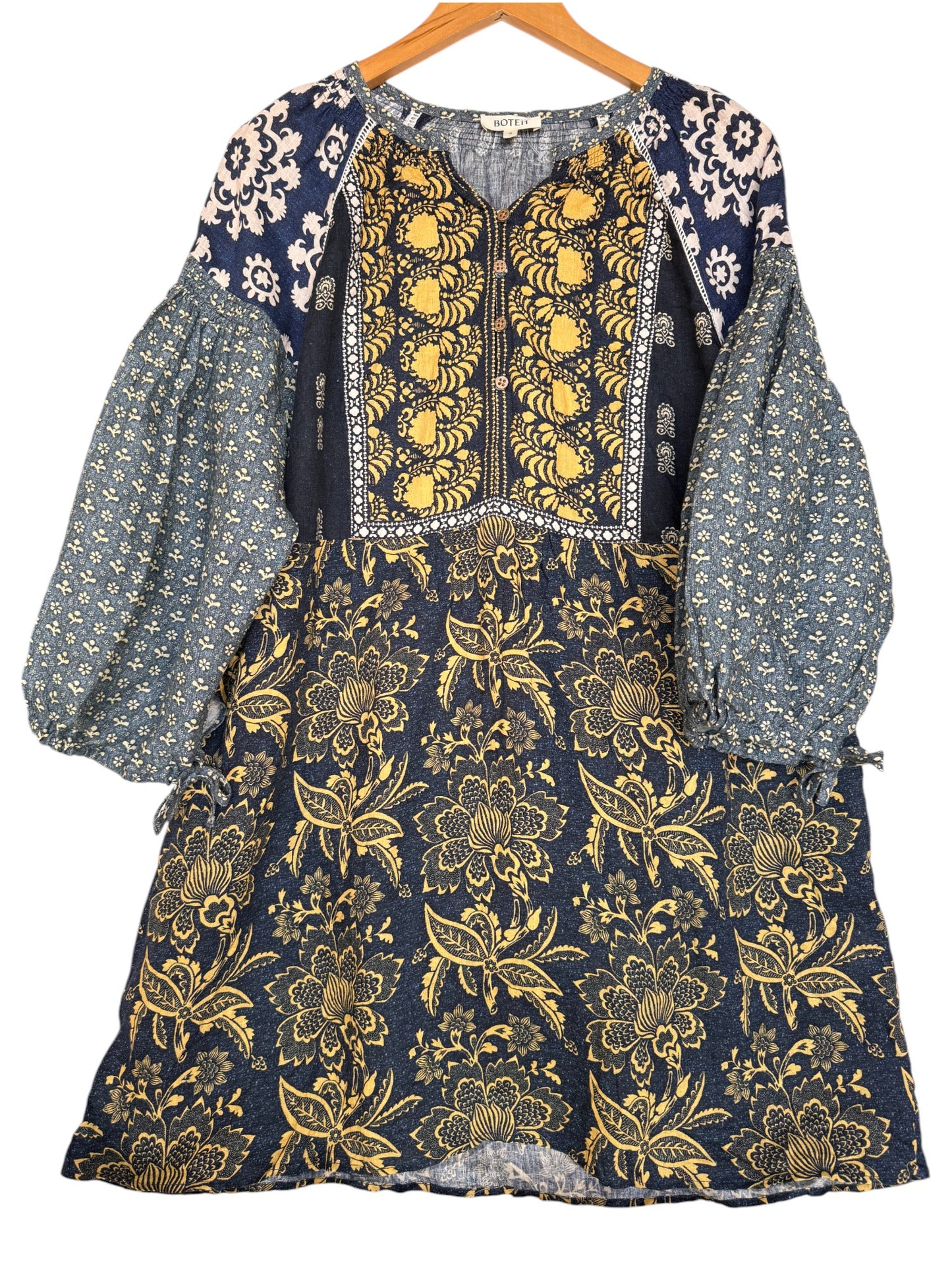Boteh Florimonde Smock Dress – Timeless Boho Elegance