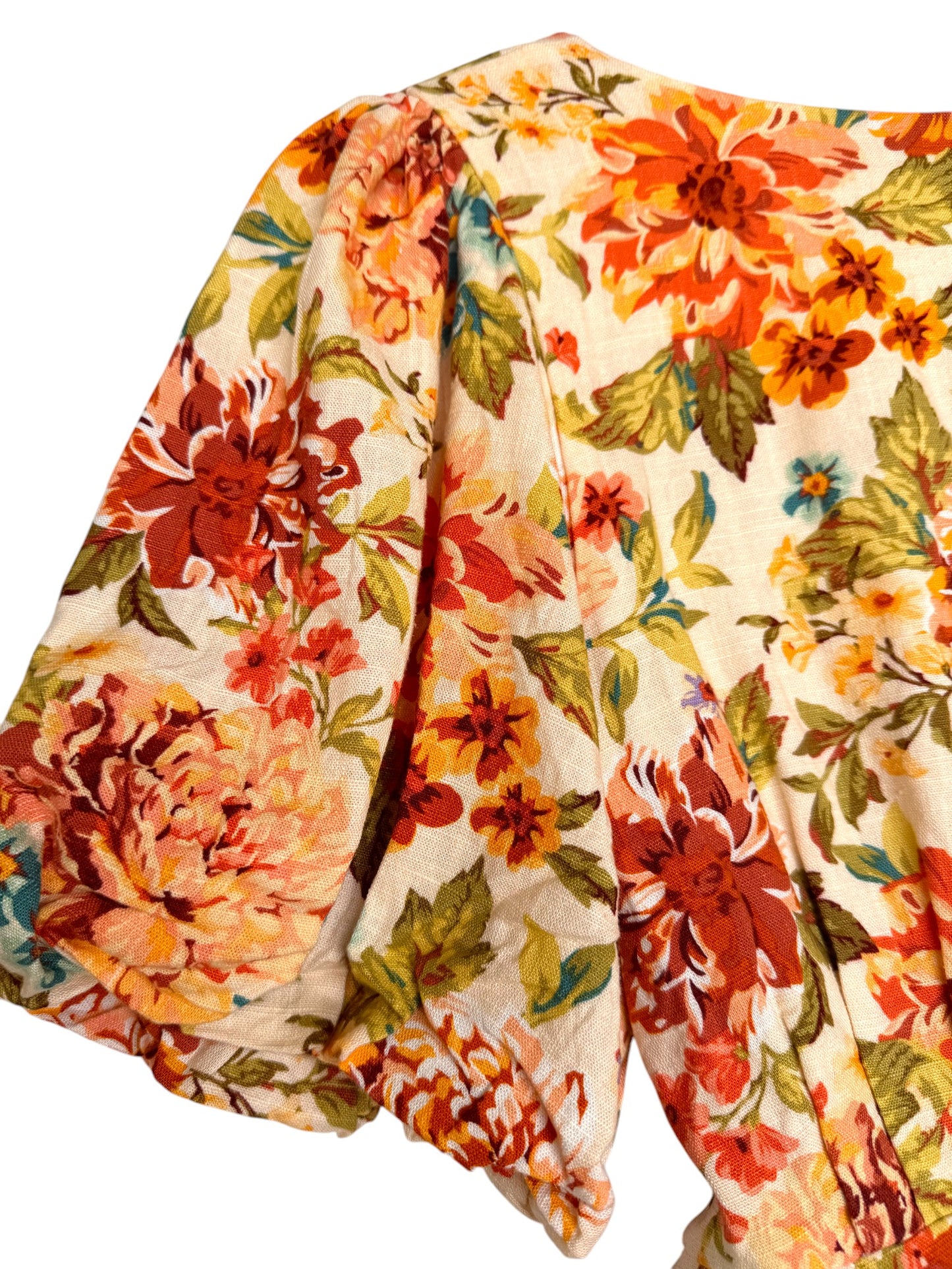 EDIT White Closet Yellow Floral Mini Wrap Dress – Chic & Feminine