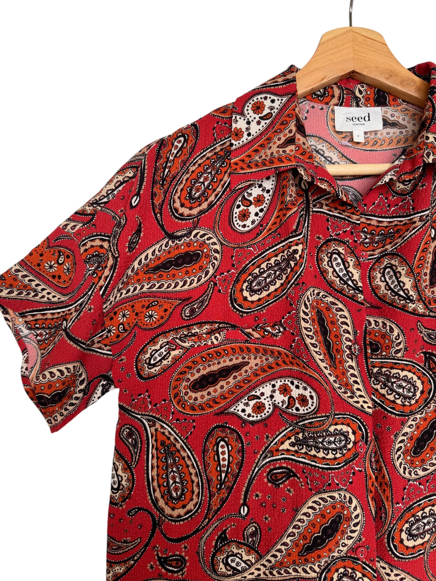 See'd Heritage Paisley Print Shirt
