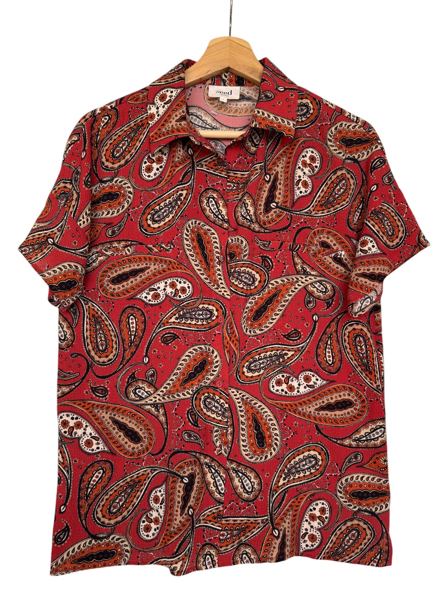 See'd Heritage Paisley Print Shirt