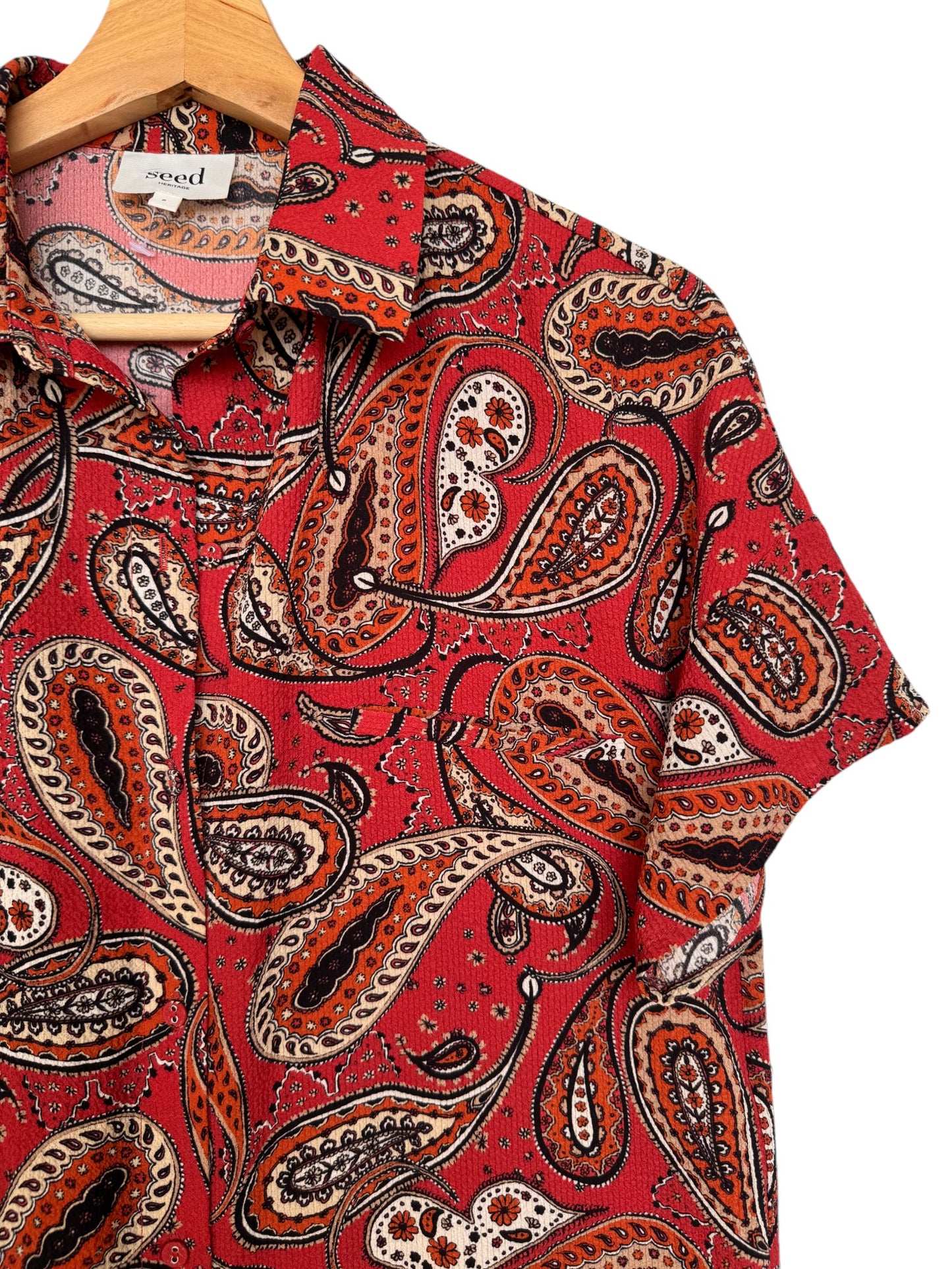 See'd Heritage Paisley Print Shirt