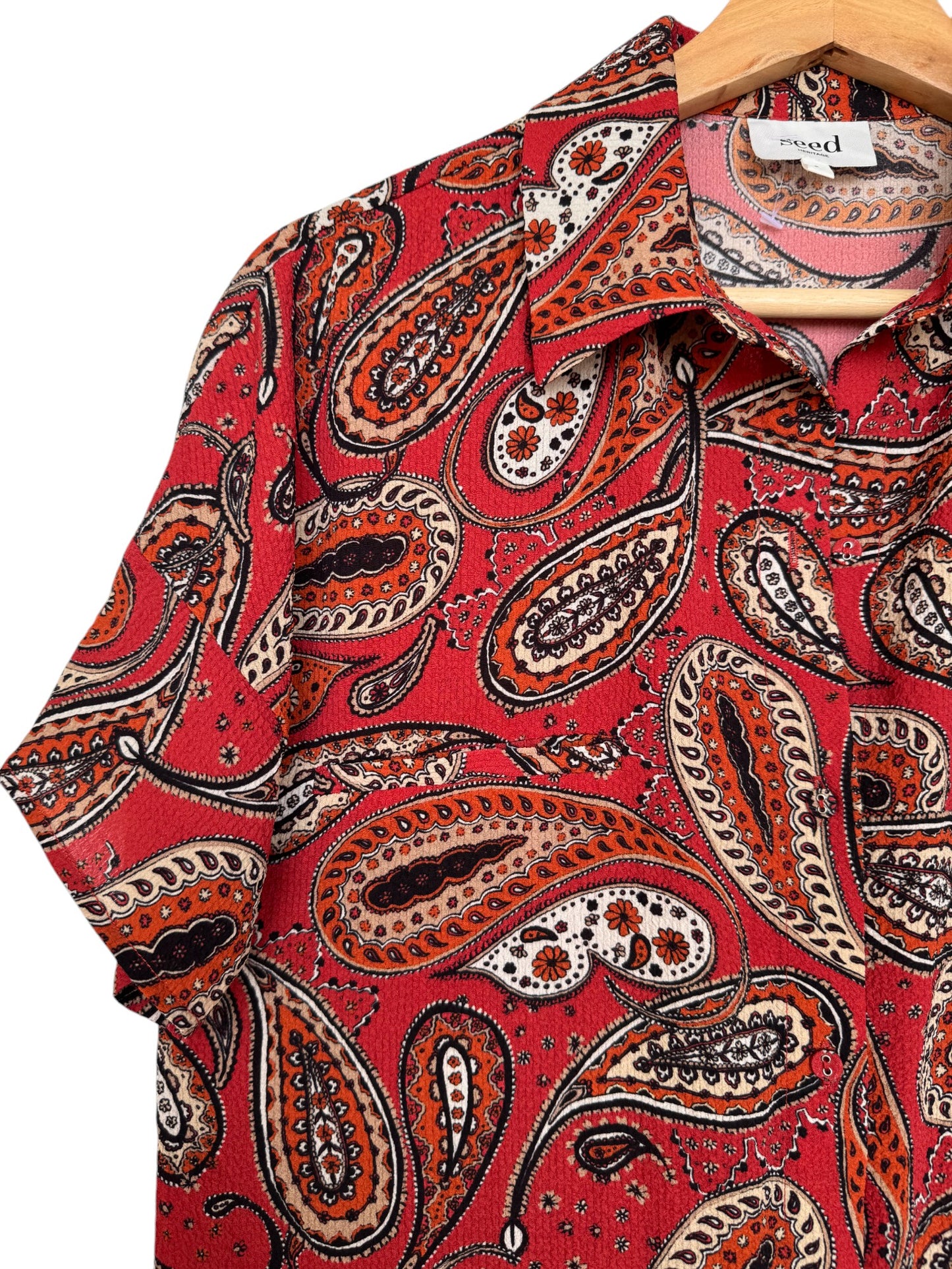 See'd Heritage Paisley Print Shirt