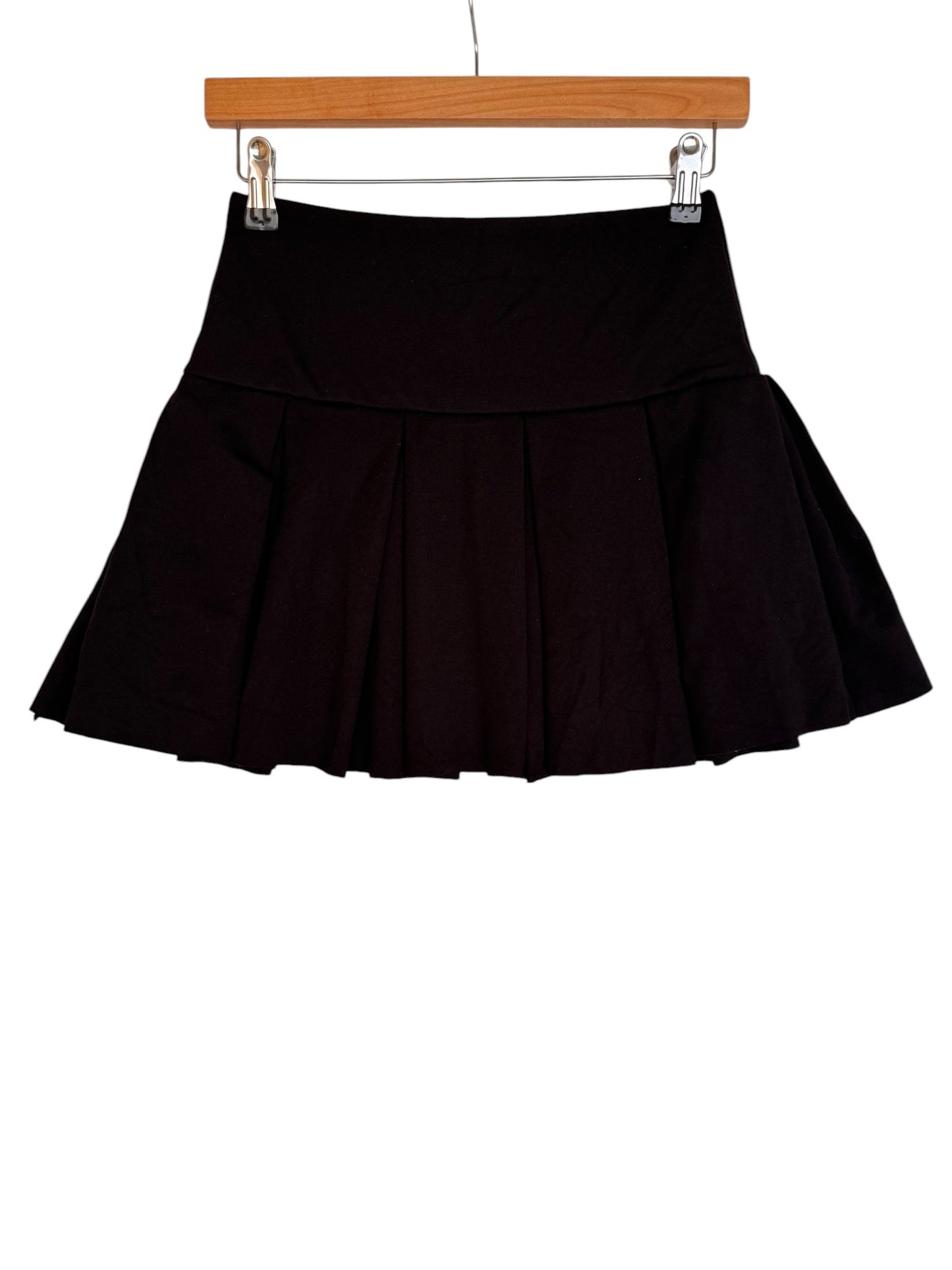 Lioness Black Pleated Skirt