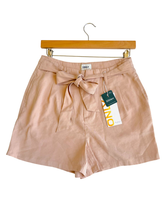 ONLY High-Waist Paperbag Belted Shorts – Chic Everyday Essential
