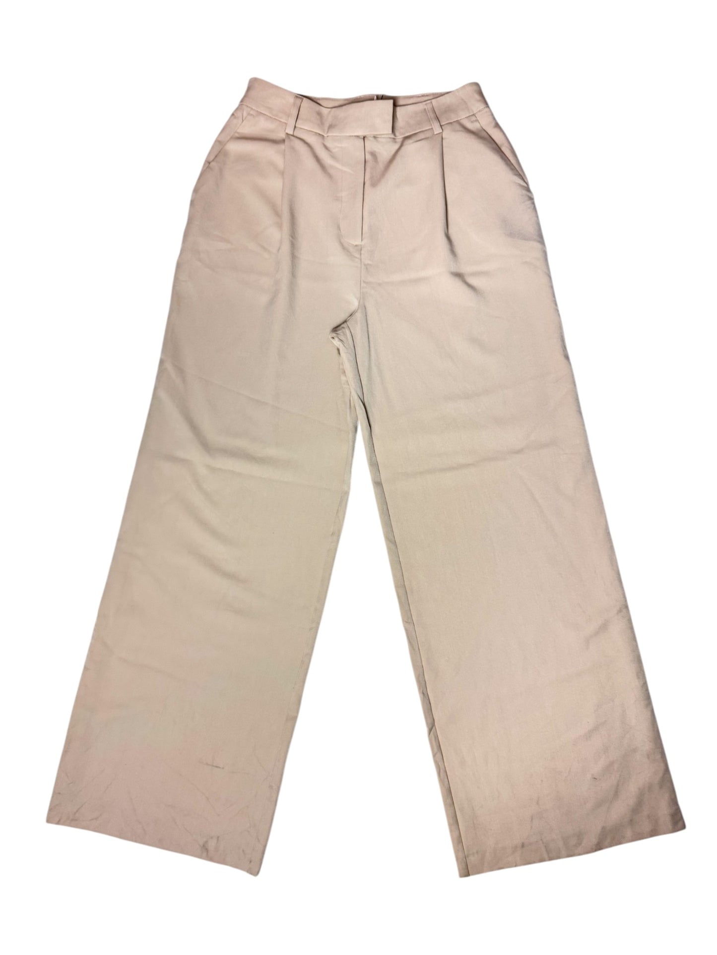 Glassons Wide Leg Trousers in Natural Beige – New with Tags