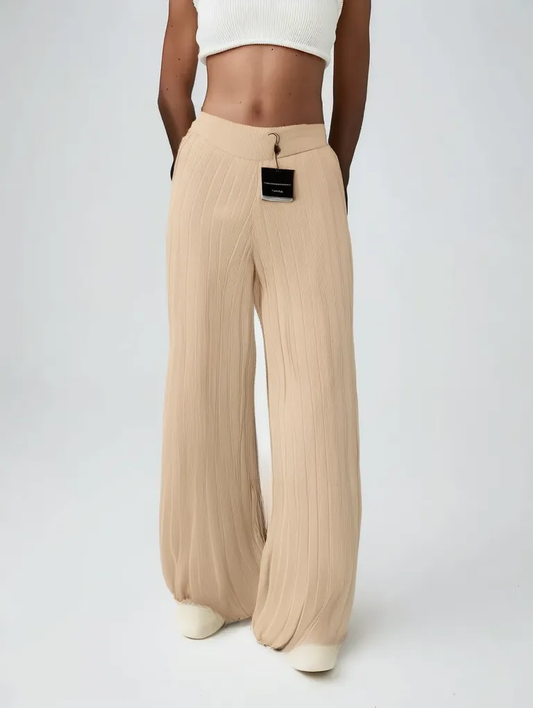 Knitted Cropped Lounge Pants