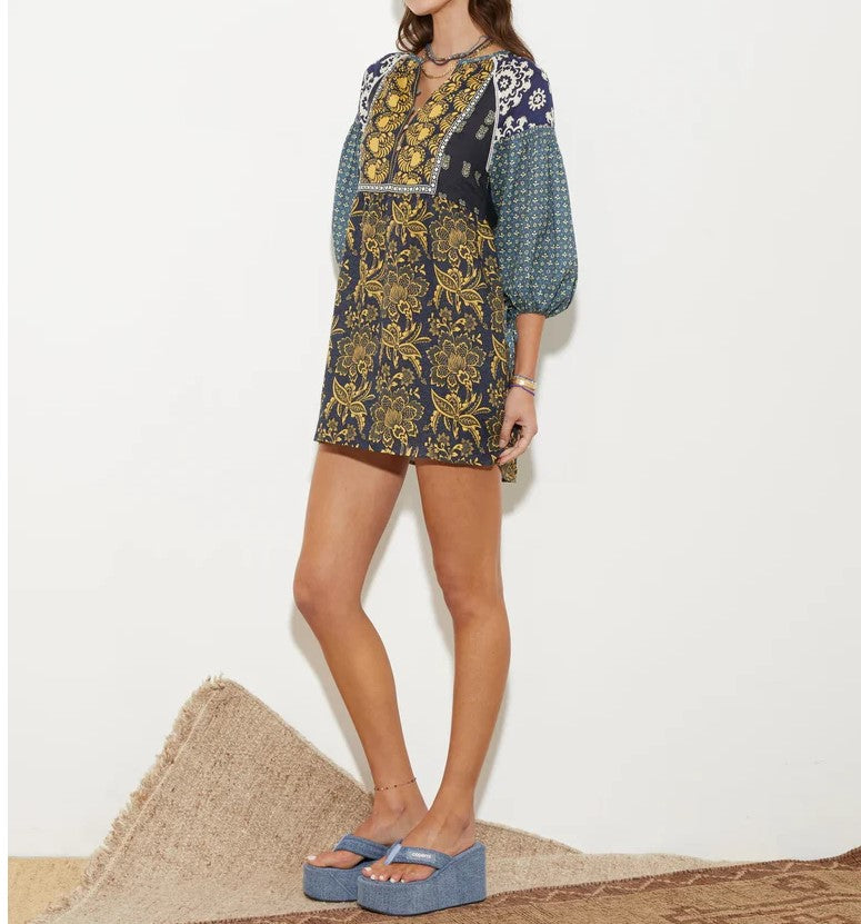 Boteh Florimonde Smock Dress – Timeless Boho Elegance
