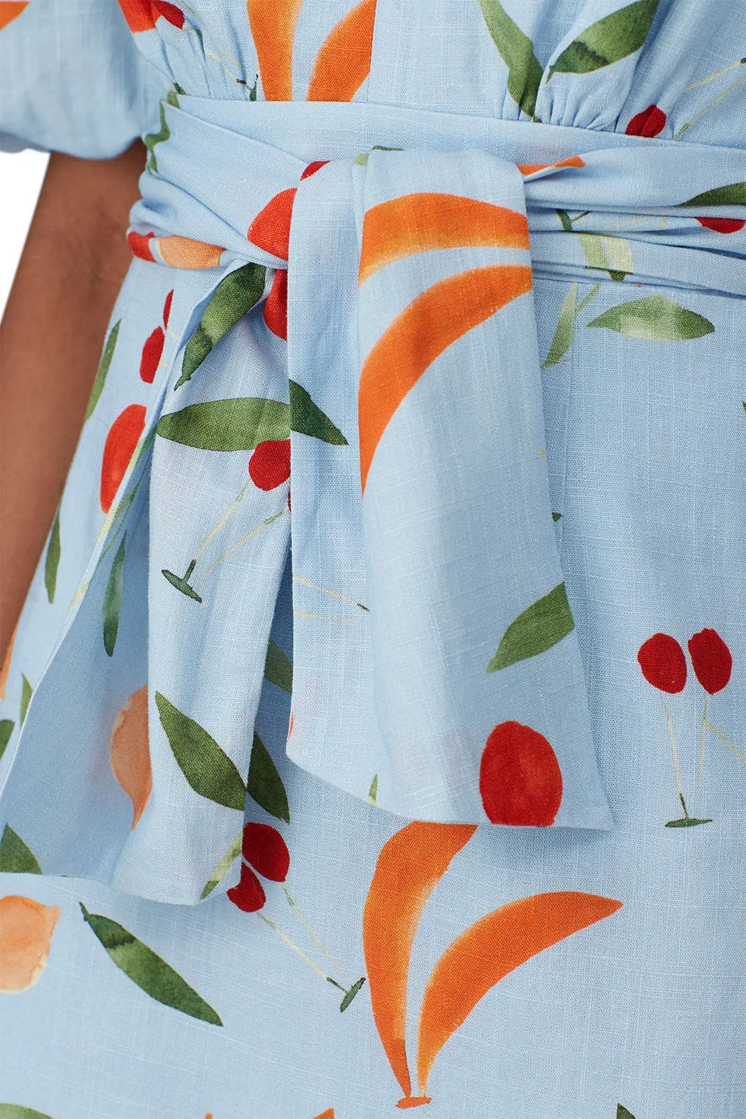 Finders Keepers Calypso Short Sleeve Summer Mini Dress - Floral