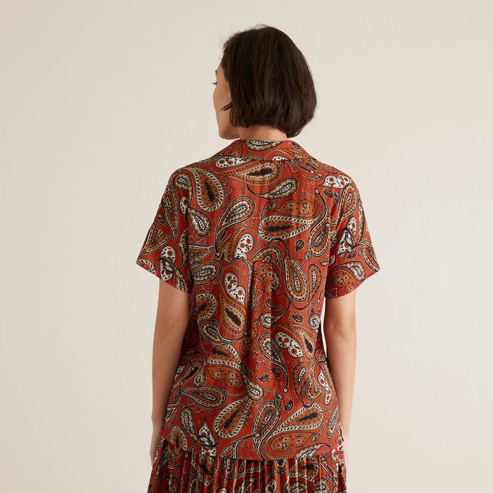 See'd Heritage Paisley Print Shirt